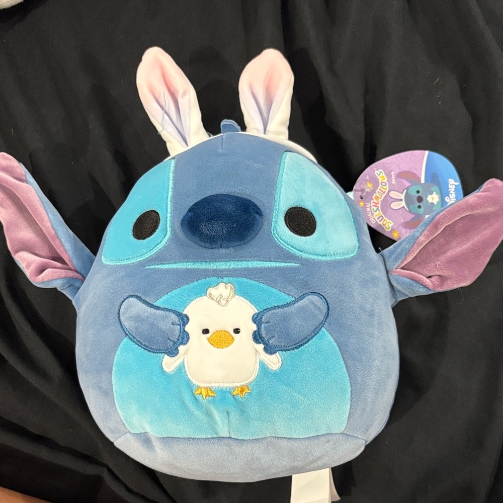 Squishmallows Blue and Purple Stuffed Animal